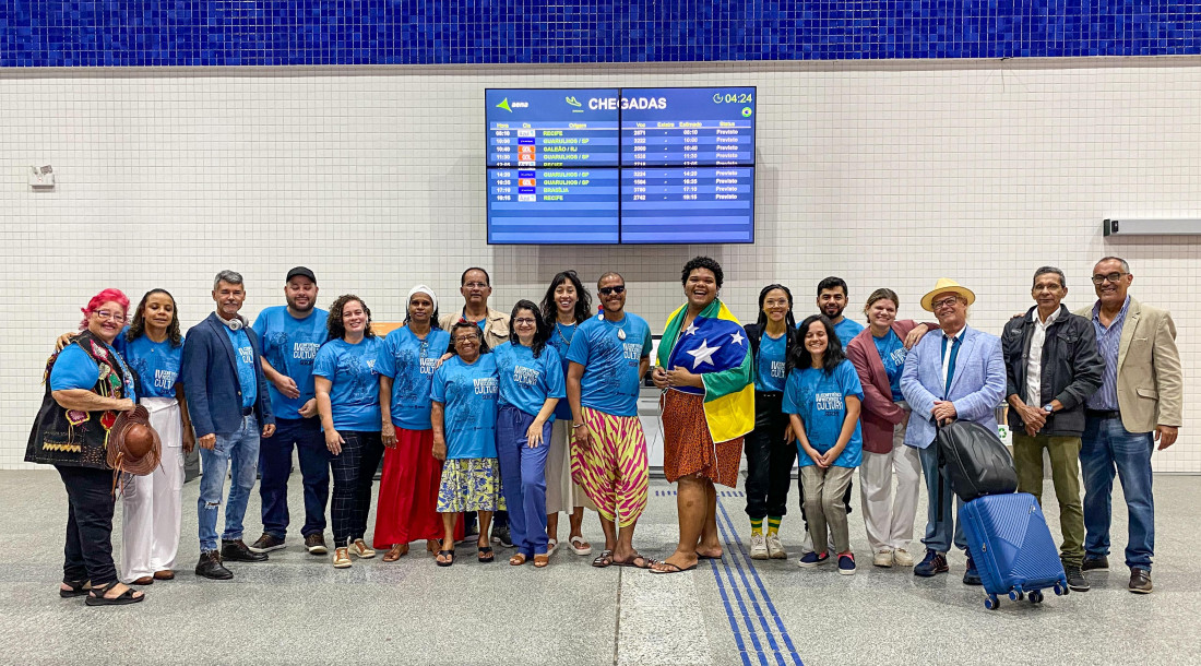 Delegação de Sergipe embarca para a 4ª Conferência Nacional de Cultura em Brasília